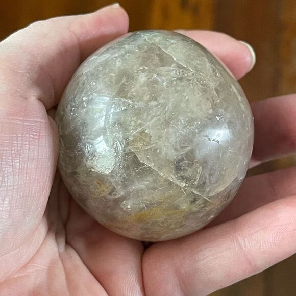 Smoky Quartz egg crystal 2.5” medium  stone healing feng shui - Picture 8 of 15